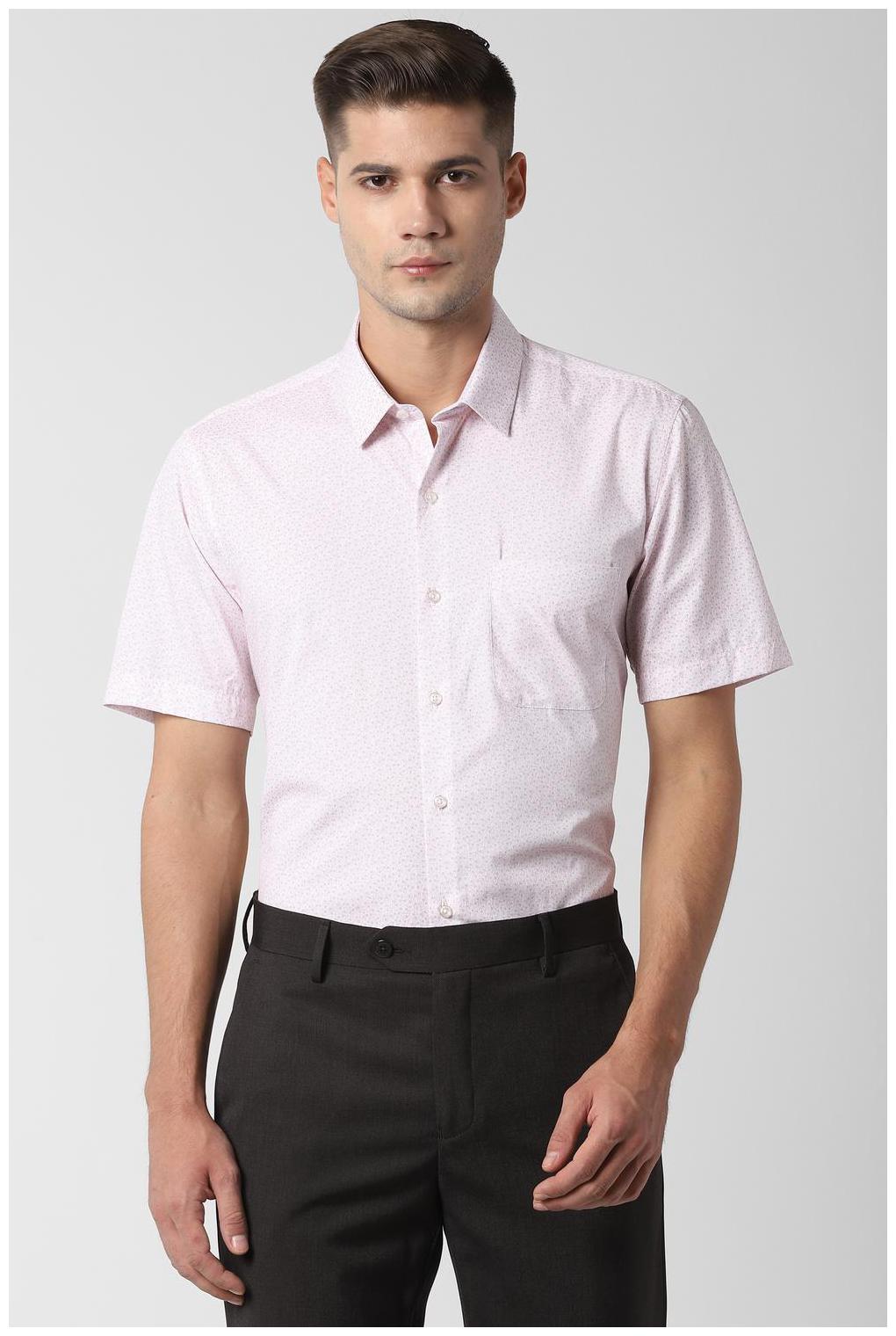 Peter England Men Regular fit Formal Shirt - Pink
Peter England Men Regular fit Formal Shirt - Pink