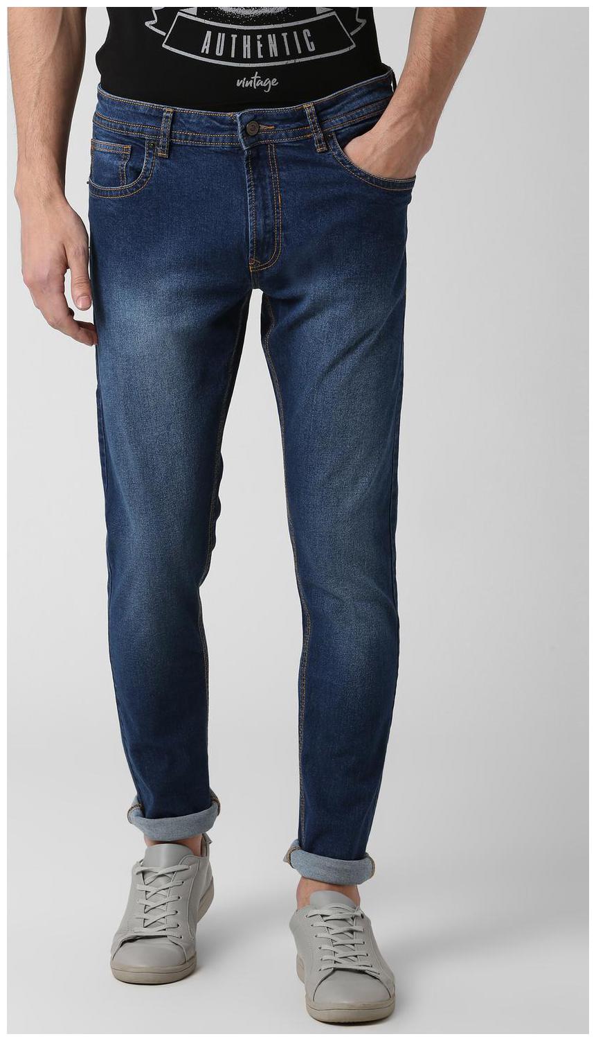 Peter England Men Blue Skinny Fit Jeans