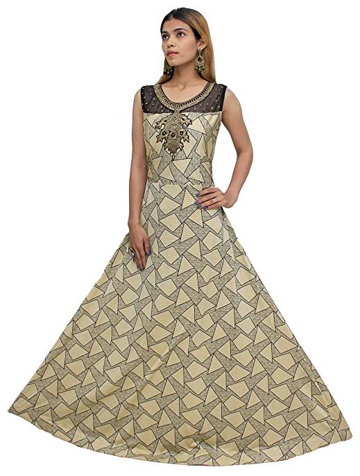 PHB Wholesale Garments Polyester Blend Round Neck Embroidered Beige Color Gown With Bottom Dupatta
PHB Wholesale Garments Polyester Blend Round Neck Embroidered Beige Color Gown With Bottom Dupatta