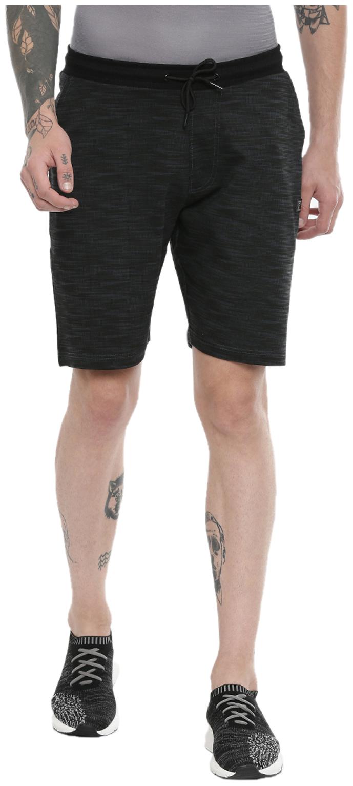 Proline Men Cotton Grey Shorts