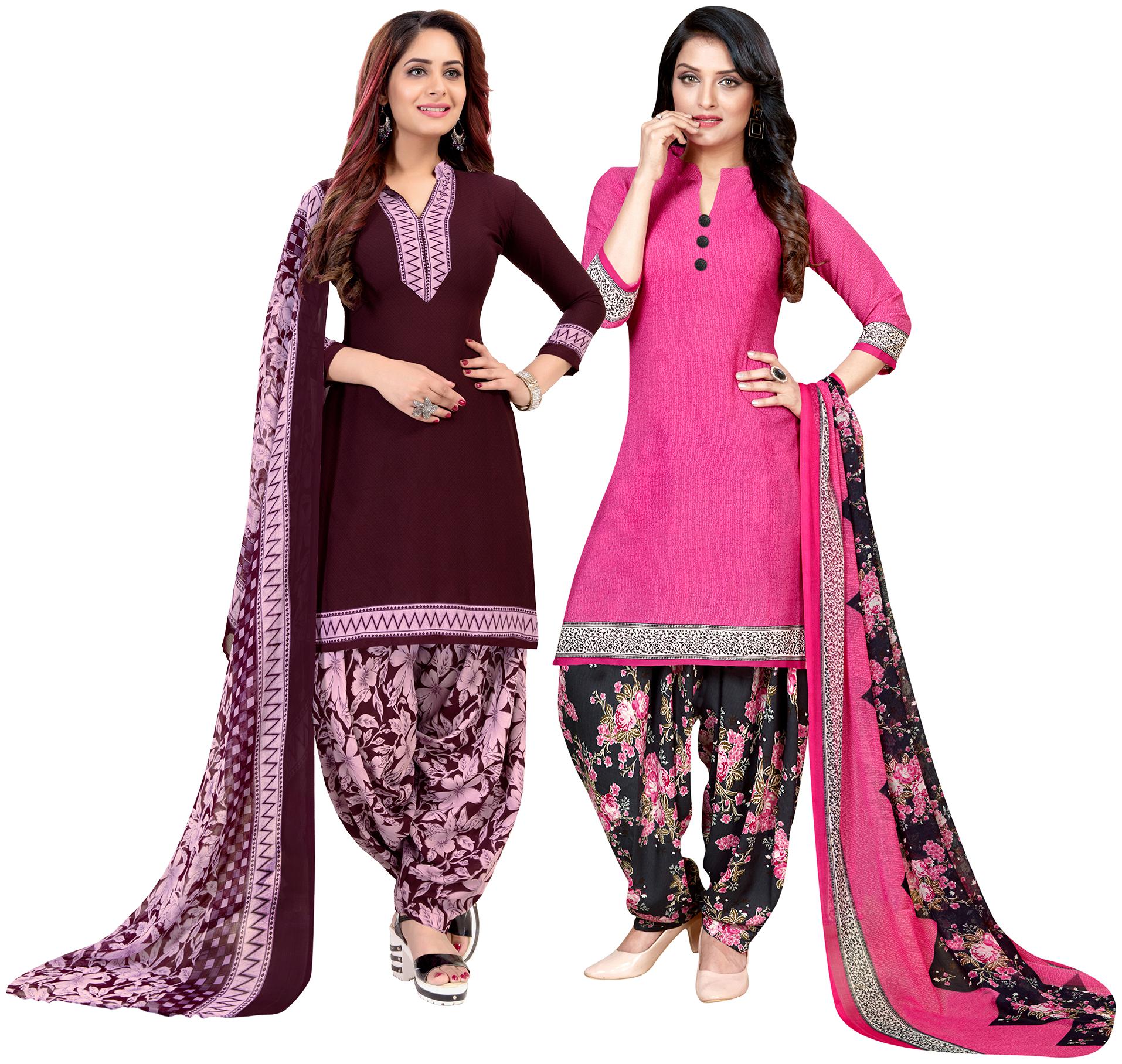 Rajnandini Purple Pink Unstitched Kurta with bottom dupatta With dupatta Dress Material
Rajnandini Purple Pink Unstitched Kurta with bottom dupatta With dupatta Dress Material