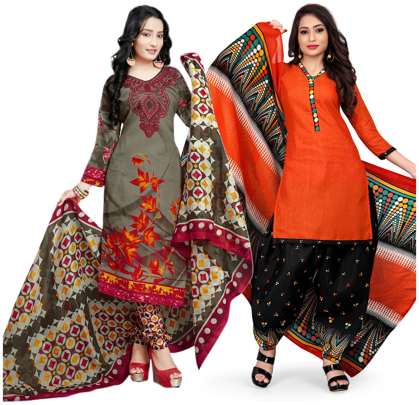 Rajnandini Multi Unstitched Kurta with bottom dupatta With dupatta Dress Material
Rajnandini Multi Unstitched Kurta with bottom dupatta With dupatta Dress Material