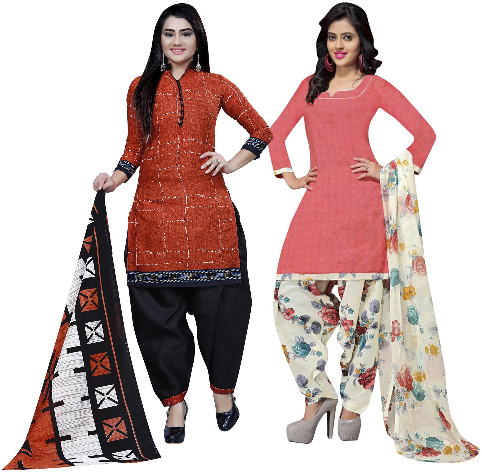 Rajnandini Multi Unstitched Kurta with bottom dupatta With dupatta Dress Material
Rajnandini Multi Unstitched Kurta with bottom dupatta With dupatta Dress Material