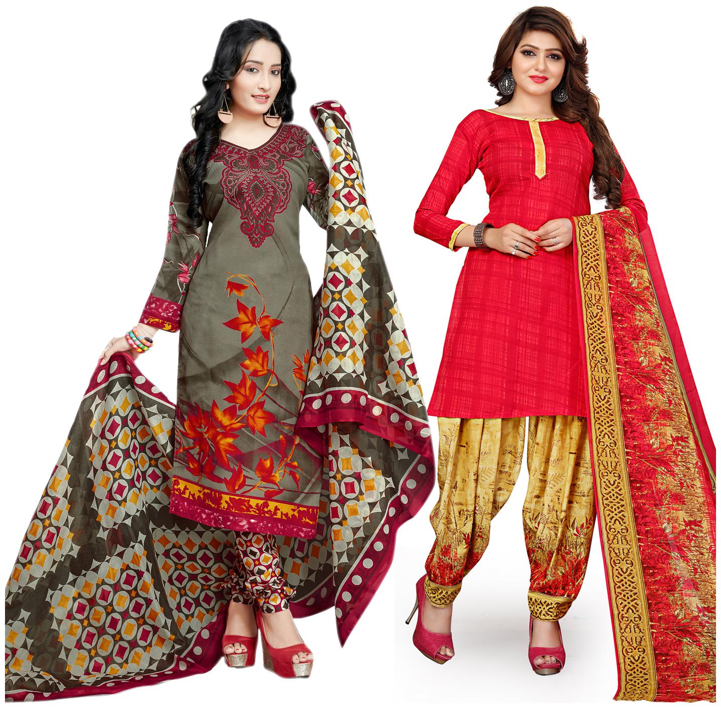 Rajnandini Multi Unstitched Kurta with bottom dupatta With dupatta Dress Material
Rajnandini Multi Unstitched Kurta with bottom dupatta With dupatta Dress Material
