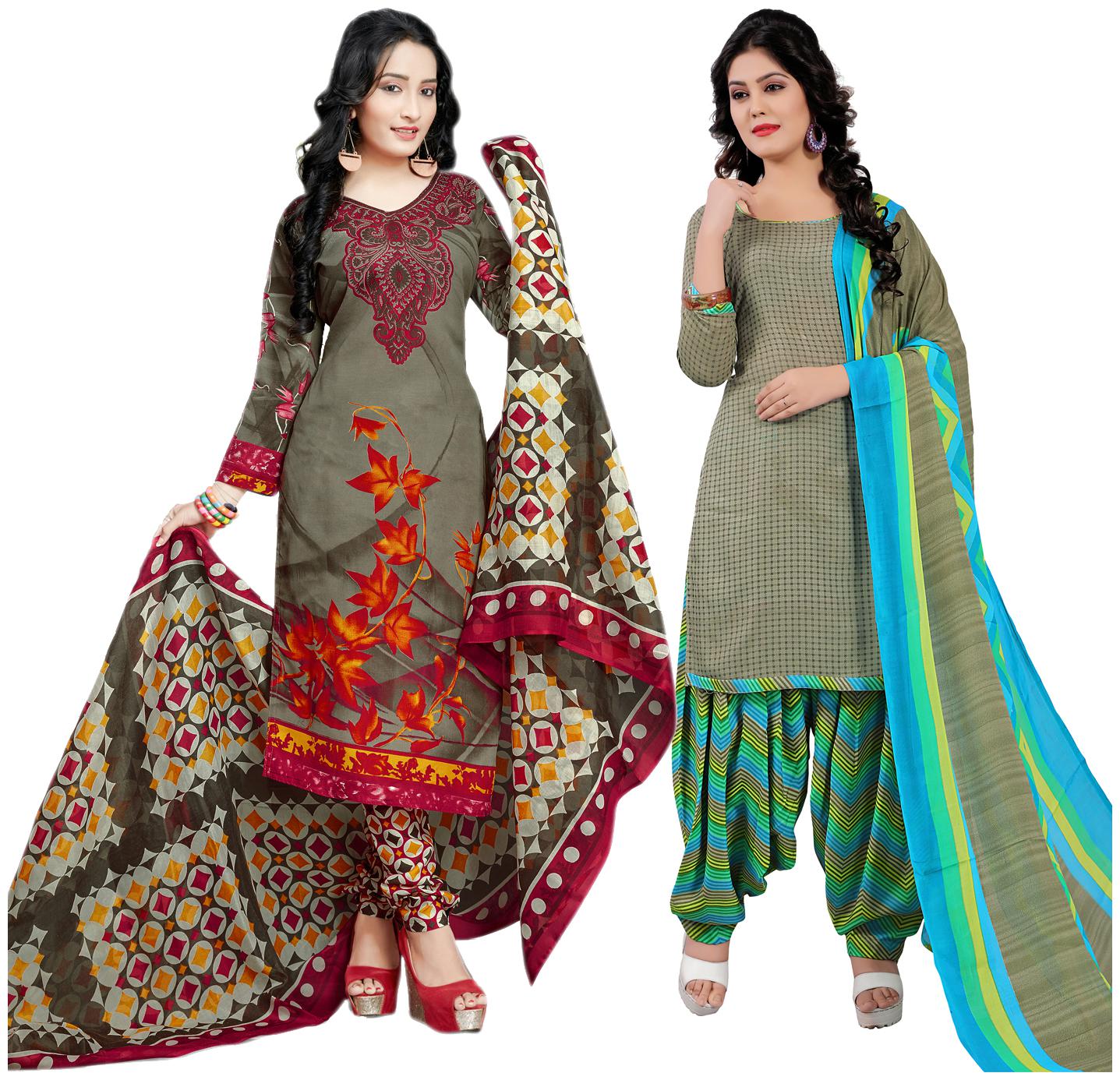 Rajnandini Multi Unstitched Kurta with bottom dupatta With dupatta Dress Material
Rajnandini Multi Unstitched Kurta with bottom dupatta With dupatta Dress Material