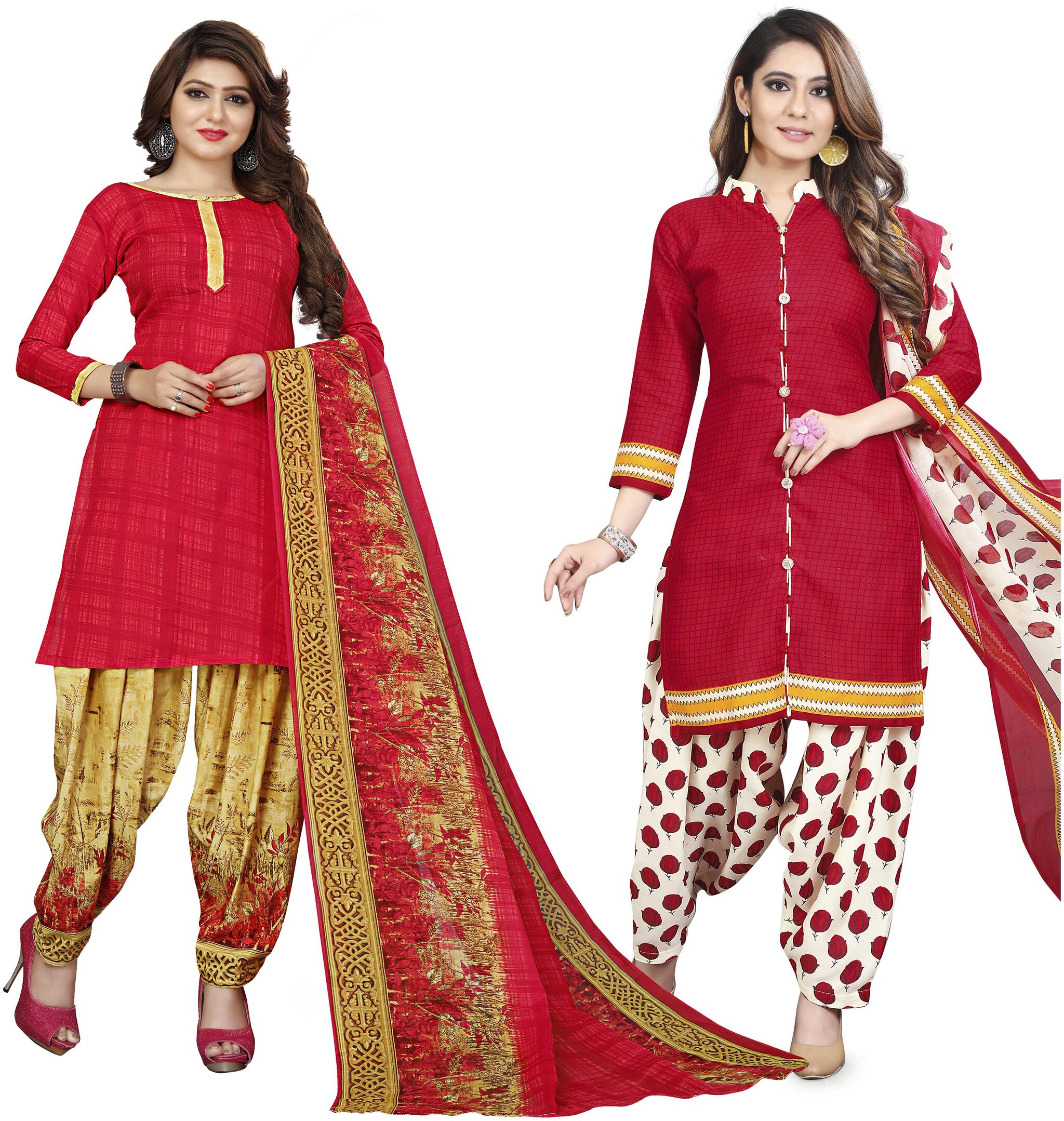 Rajnandini Multi Unstitched Kurta with bottom dupatta With dupatta Dress Material
Rajnandini Multi Unstitched Kurta with bottom dupatta With dupatta Dress Material