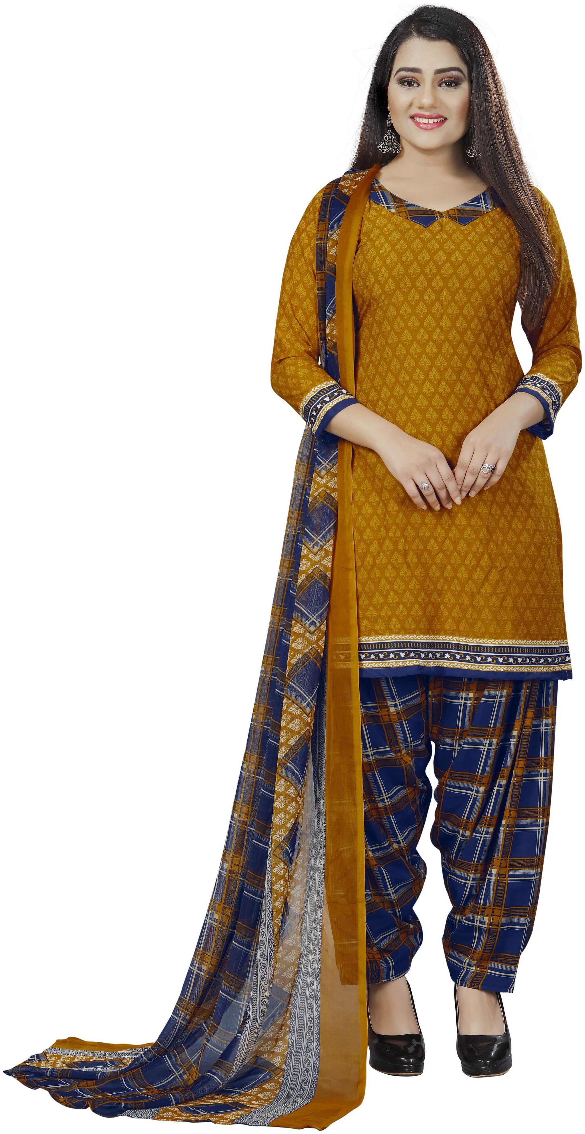 Rajnandini Yellow Unstitched Kurta with bottom dupatta With dupatta Dress Material
Rajnandini Yellow Unstitched Kurta with bottom dupatta With dupatta Dress Material
