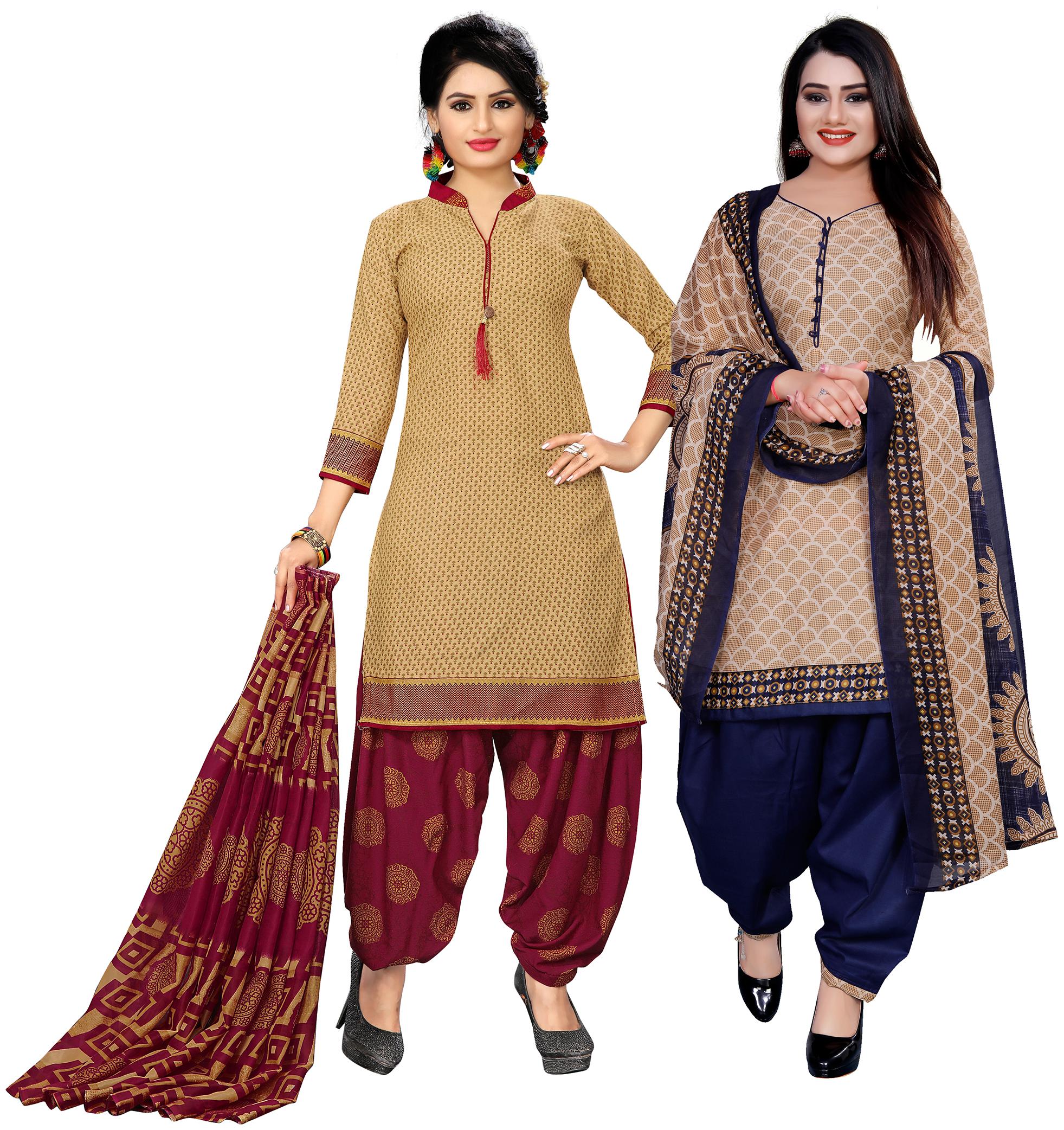 Rajnandini Multi Unstitched Kurta with bottom dupatta With dupatta Dress Material
Rajnandini Multi Unstitched Kurta with bottom dupatta With dupatta Dress Material