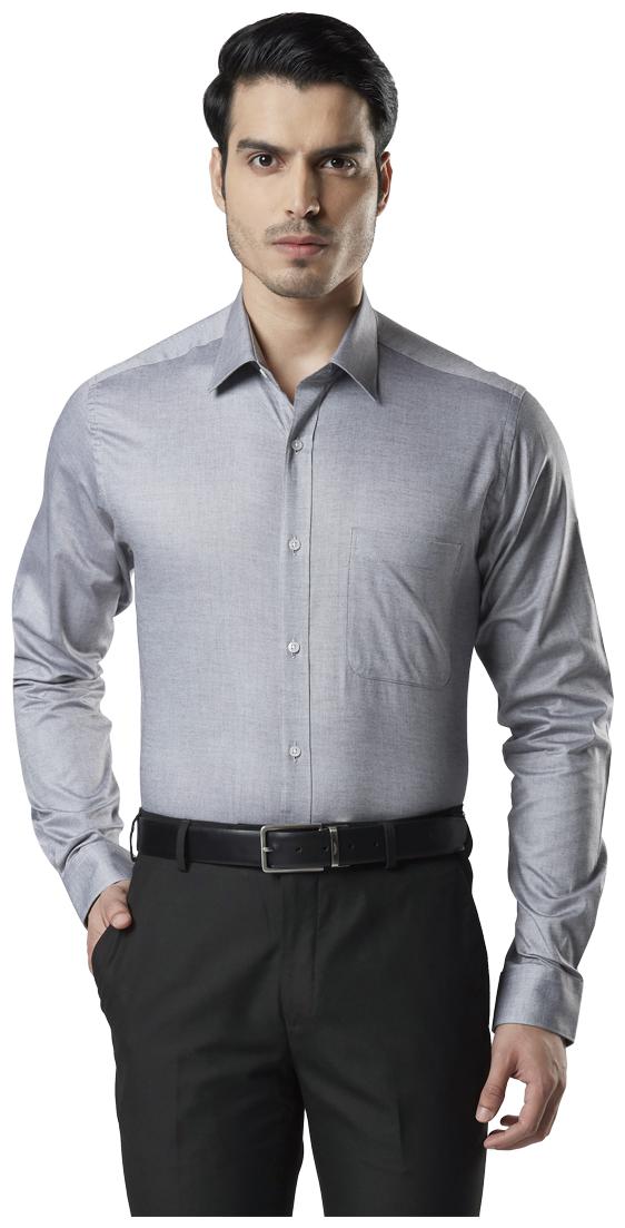 Raymond Men Slim fit Formal Shirt - Grey