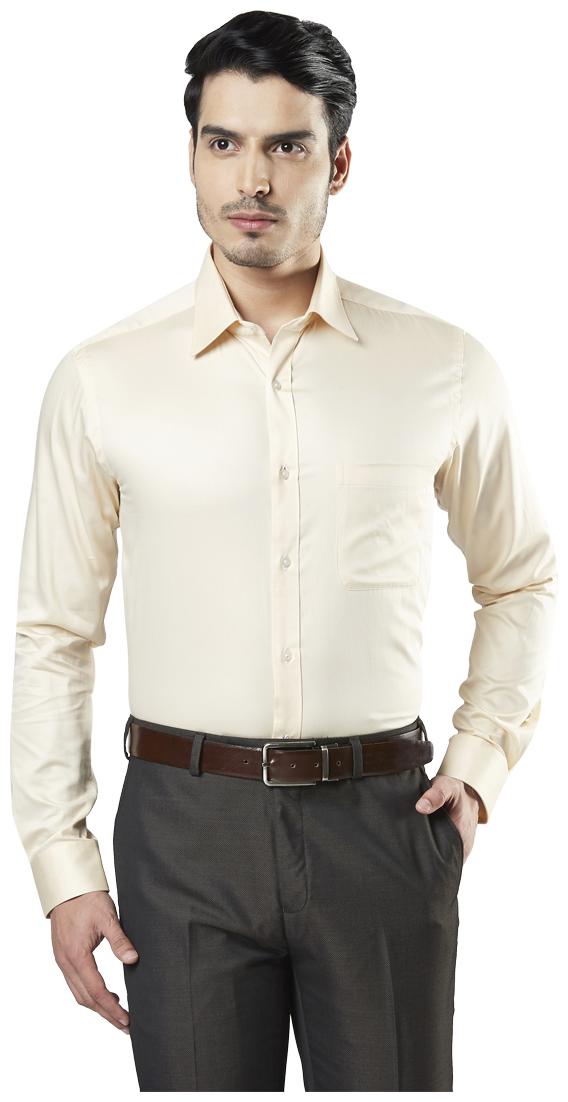 Raymond Men Slim fit Formal Shirt - Yellow 
Raymond Men Slim fit Formal Shirt - Yellow