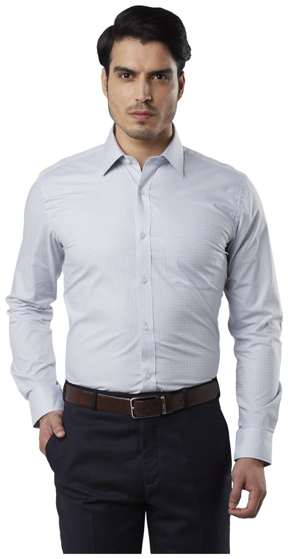 Raymond Men Regular fit Formal Shirt - Grey
Raymond Men Regular fit Formal Shirt - Grey