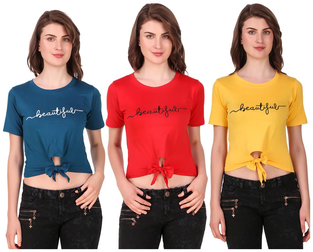 Red Vee Women Printed Crop top - Multi
Red Vee Women Printed Crop top - Multi