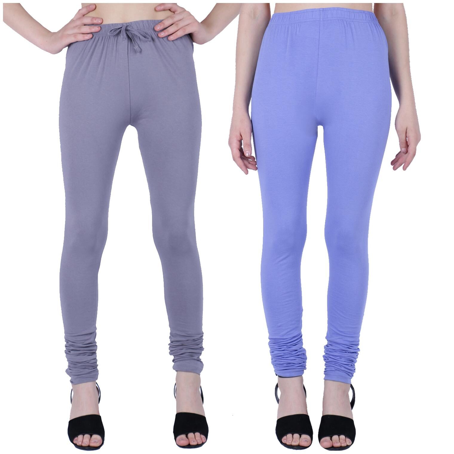 Robinbosky Women Churidar Leggings Blue And Grey Value Combo Pack Of 2 (XXL 014 Elephant Grey And 056 Orchid Blue)
Robinbosky Women Churidar Leggings Blue And Grey Value Combo Pack Of 2 (XXL 014 Elephant Grey And 056 Orchid Blue)
