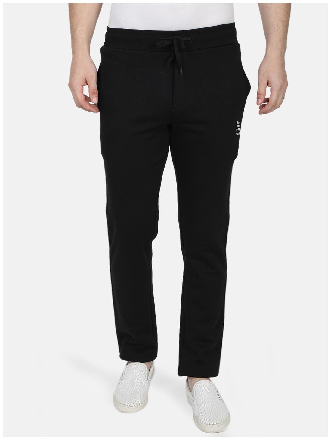 ROCK IT Men Black Solid Regular fit Track pants 
ROCK IT Men Black Solid Regular fit Track pants