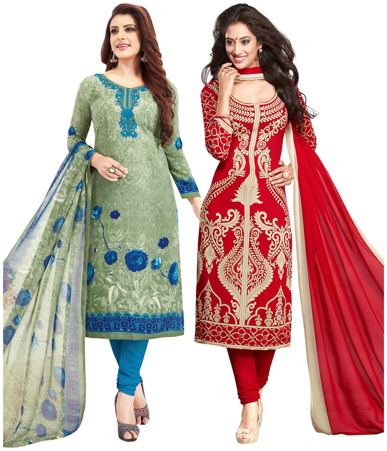 Salwar Studio Multi Unstitched Kurta with bottom dupatta With dupatta Dress Material
Salwar Studio Multi Unstitched Kurta with bottom dupatta With dupatta Dress Material