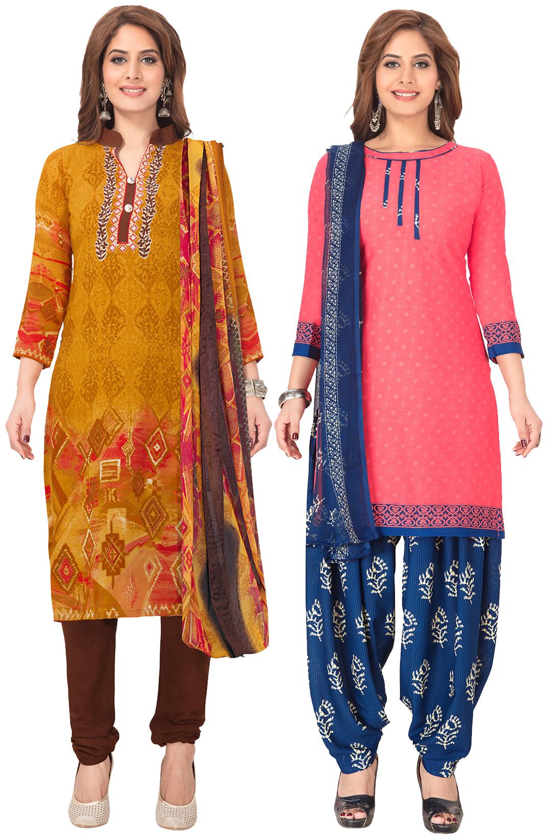 Salwar Studio Multi Unstitched Kurta with bottom dupatta With dupatta Dress Material
Salwar Studio Multi Unstitched Kurta with bottom dupatta With dupatta Dress Material