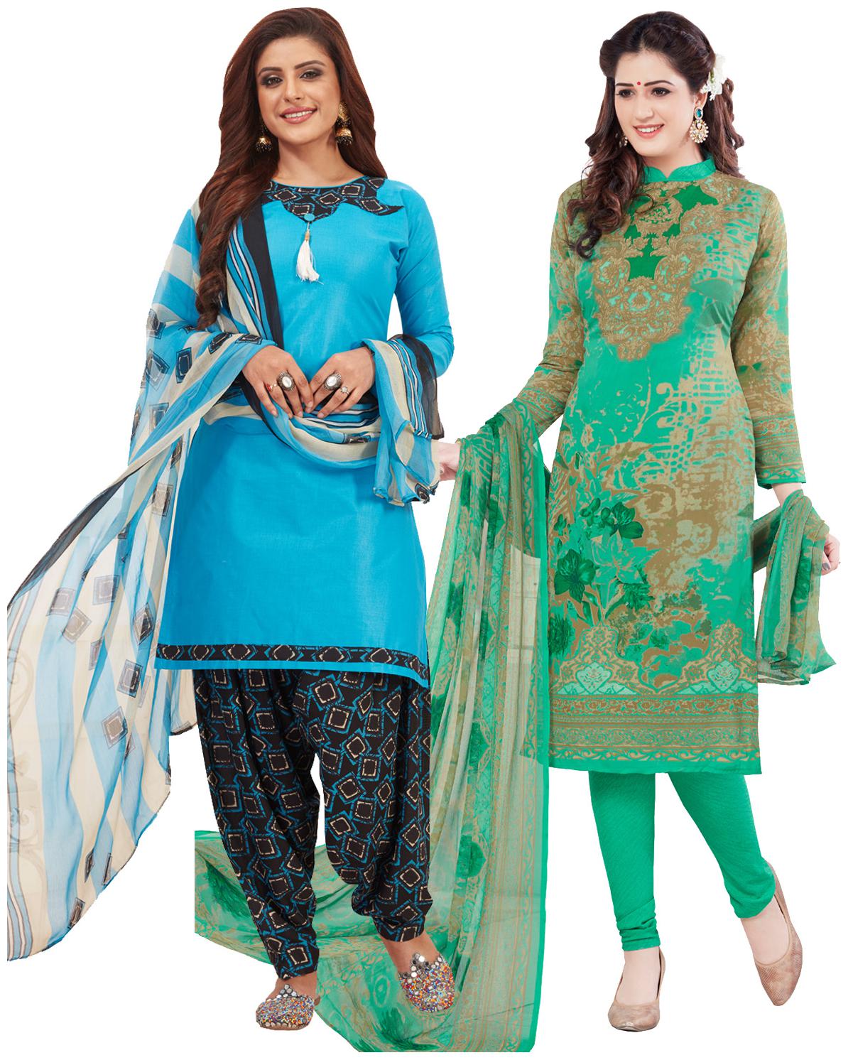 Salwar Studio Multi Unstitched Kurta with bottom dupatta With dupatta Dress Material
Salwar Studio Multi Unstitched Kurta with bottom dupatta With dupatta Dress Material