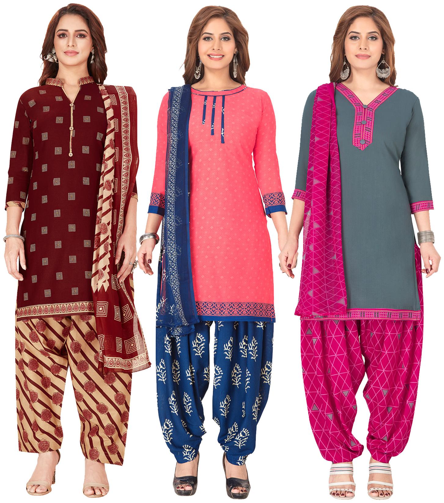 Salwar Studio Multi Unstitched Kurta with bottom dupatta With dupatta Dress Material
Salwar Studio Multi Unstitched Kurta with bottom dupatta With dupatta Dress Material