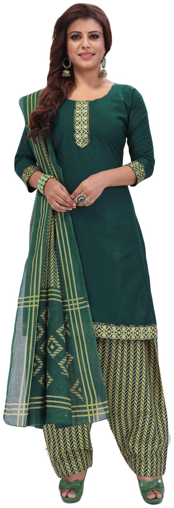 Salwar Studio Green Unstitched Kurta with bottom dupatta With dupatta Dress Material
Salwar Studio Green Unstitched Kurta with bottom dupatta With dupatta Dress Material