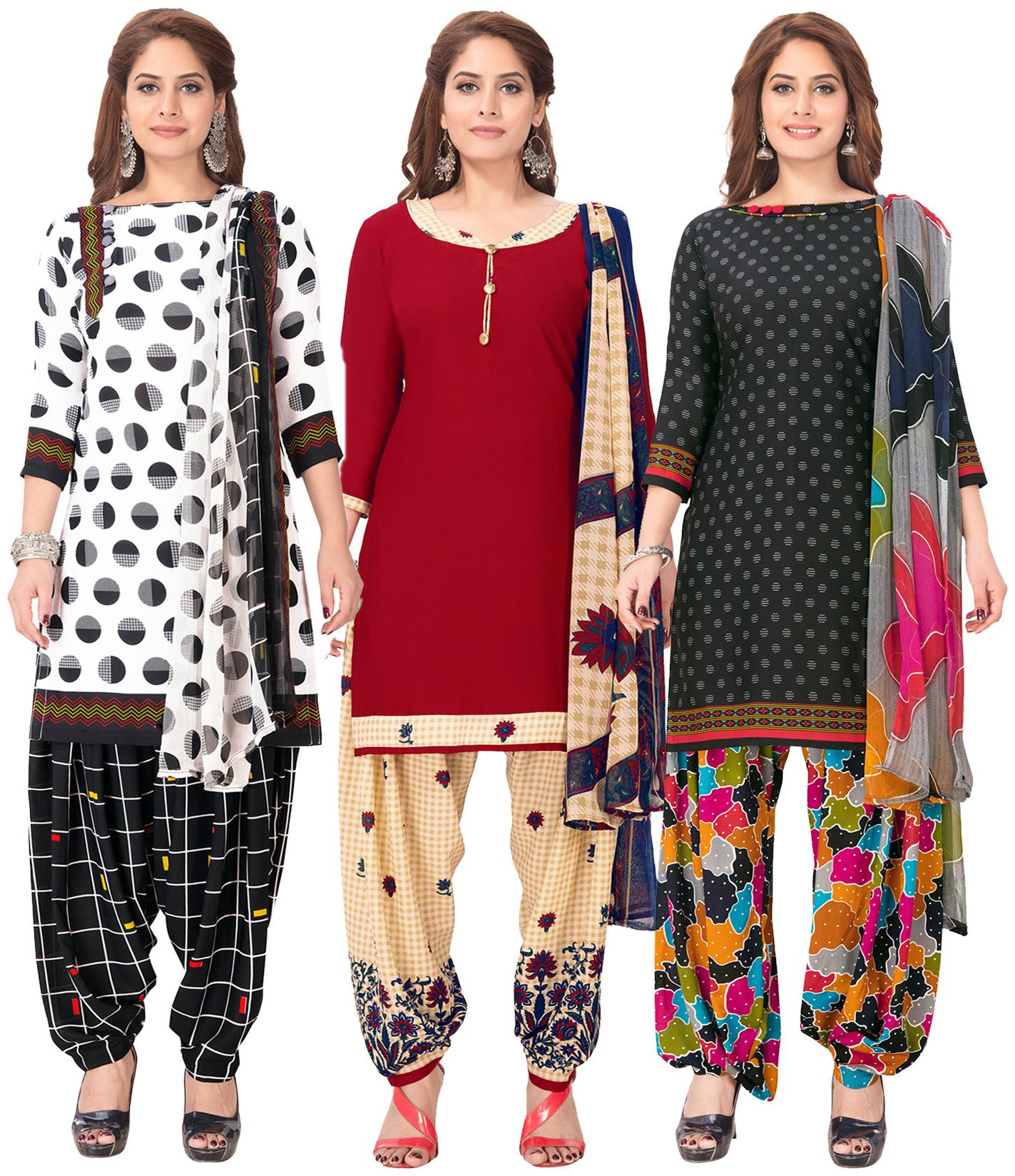 Salwar Studio Multi Unstitched Kurta with bottom dupatta With dupatta Dress Material
Salwar Studio Multi Unstitched Kurta with bottom dupatta With dupatta Dress Material