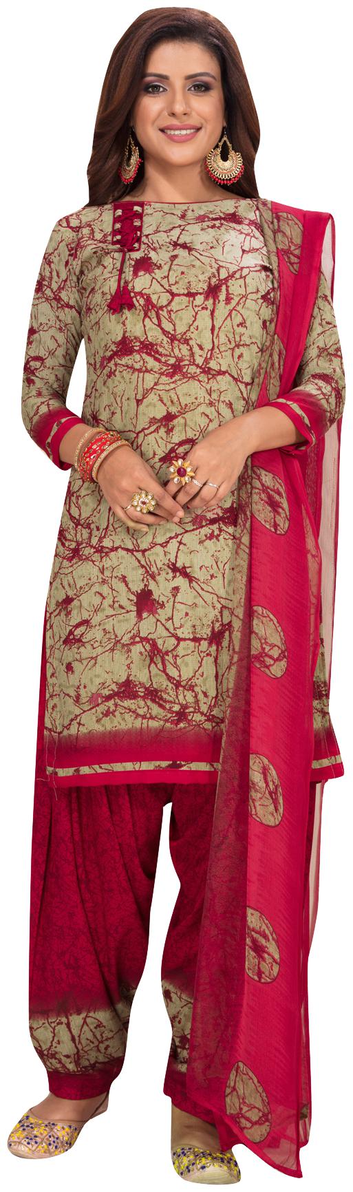 Salwar Studio Beige Unstitched Kurta with bottom dupatta With dupatta Dress Material
Salwar Studio Beige Unstitched Kurta with bottom dupatta With dupatta Dress Material