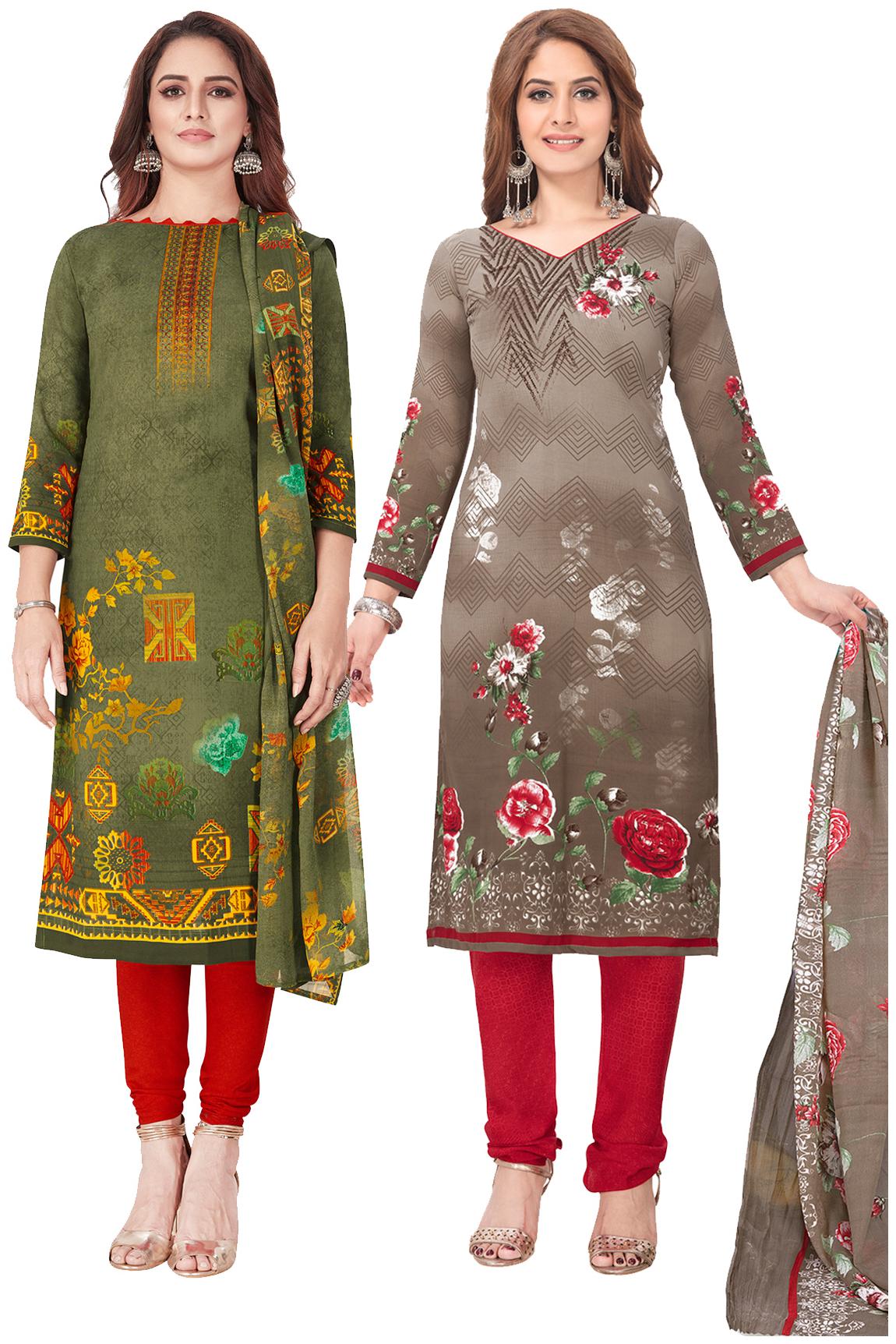 Salwar Studio Multi Unstitched Kurta with bottom dupatta With dupatta Dress Material
Salwar Studio Multi Unstitched Kurta with bottom dupatta With dupatta Dress Material