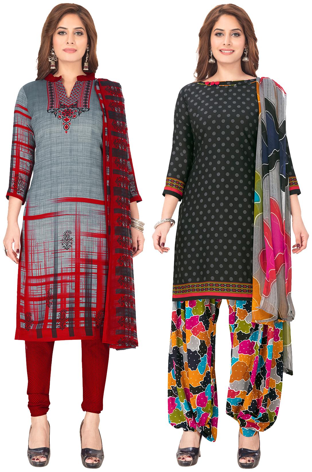 Salwar Studio Multi Unstitched Kurta with bottom dupatta With dupatta Dress Material
Salwar Studio Multi Unstitched Kurta with bottom dupatta With dupatta Dress Material