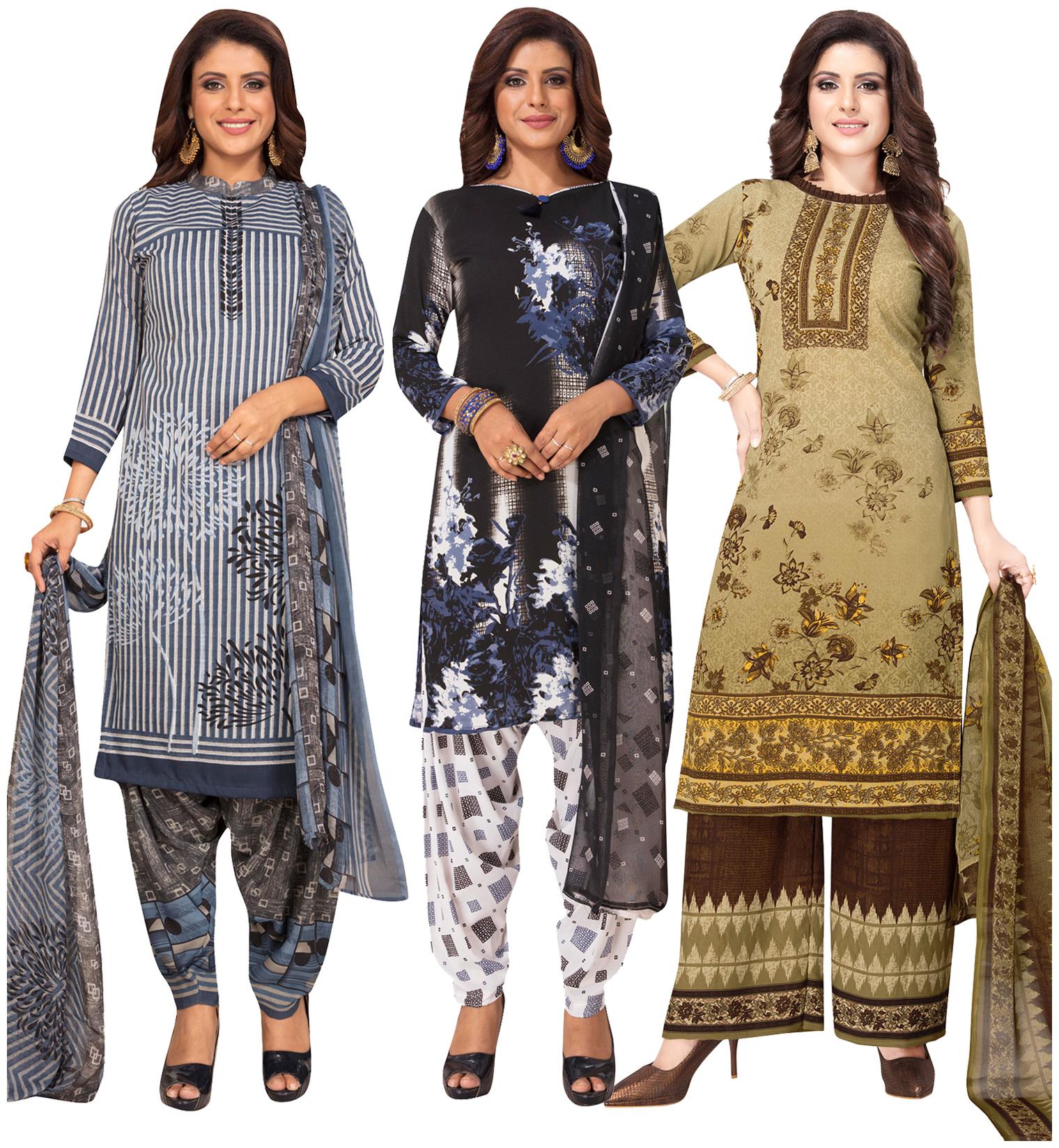Salwar Studio Multi Unstitched Kurta with bottom dupatta With dupatta Dress Material
Salwar Studio Multi Unstitched Kurta with bottom dupatta With dupatta Dress Material