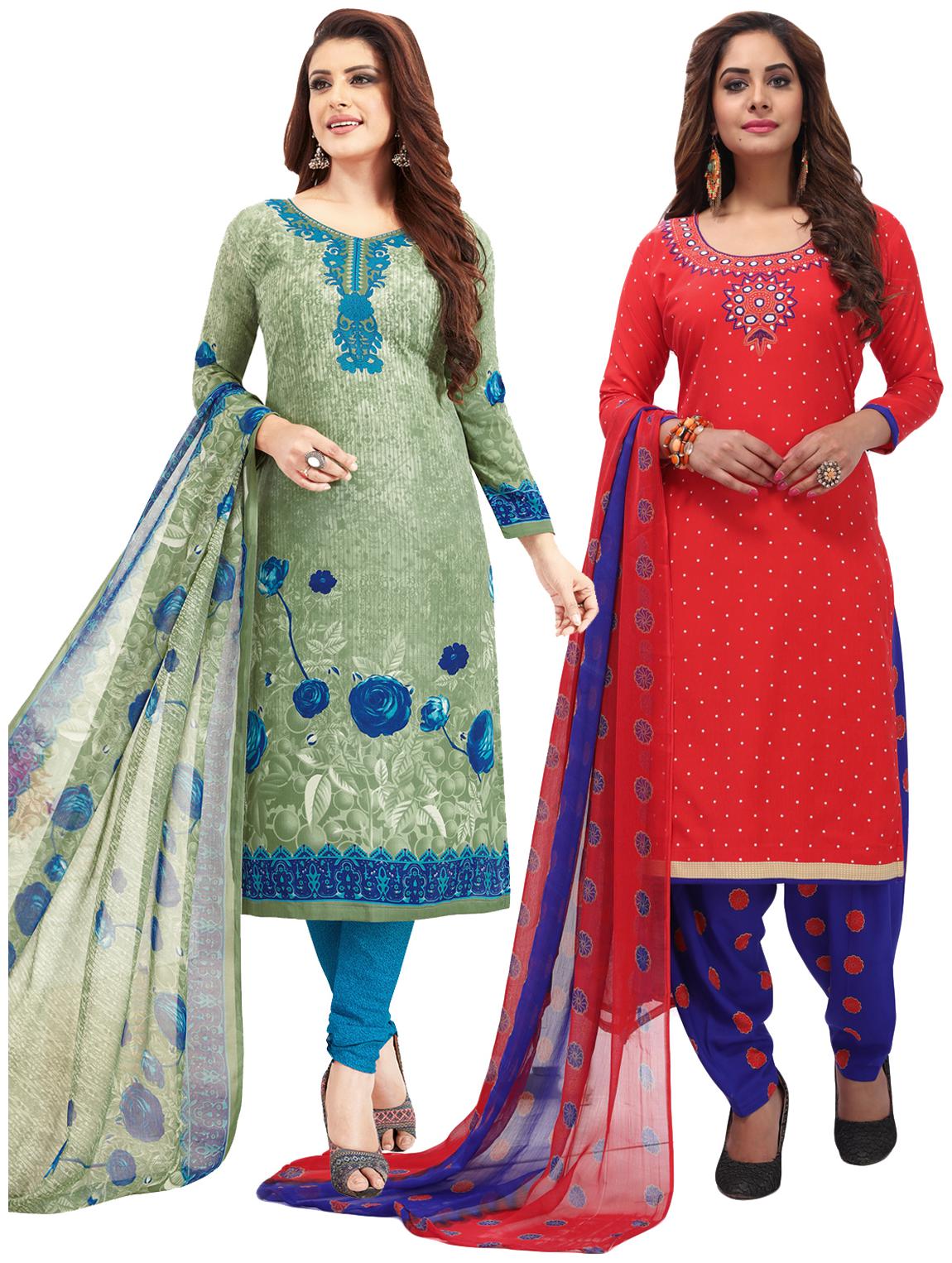 Salwar Studio Multi Unstitched Kurta with bottom dupatta With dupatta Dress Material
Salwar Studio Multi Unstitched Kurta with bottom dupatta With dupatta Dress Material