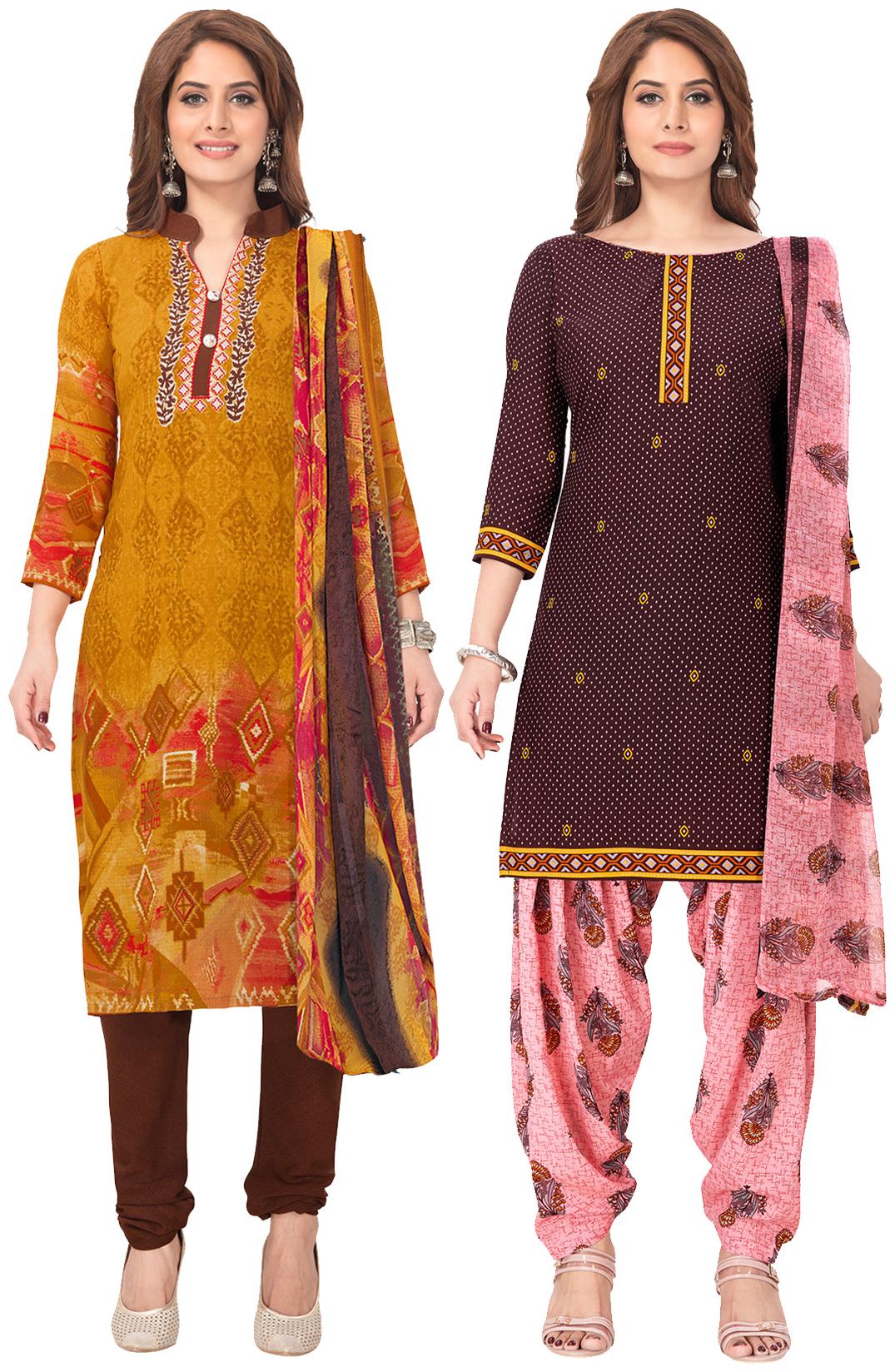 Salwar Studio Multi Unstitched Kurta with bottom dupatta With dupatta Dress Material
Salwar Studio Multi Unstitched Kurta with bottom dupatta With dupatta Dress Material