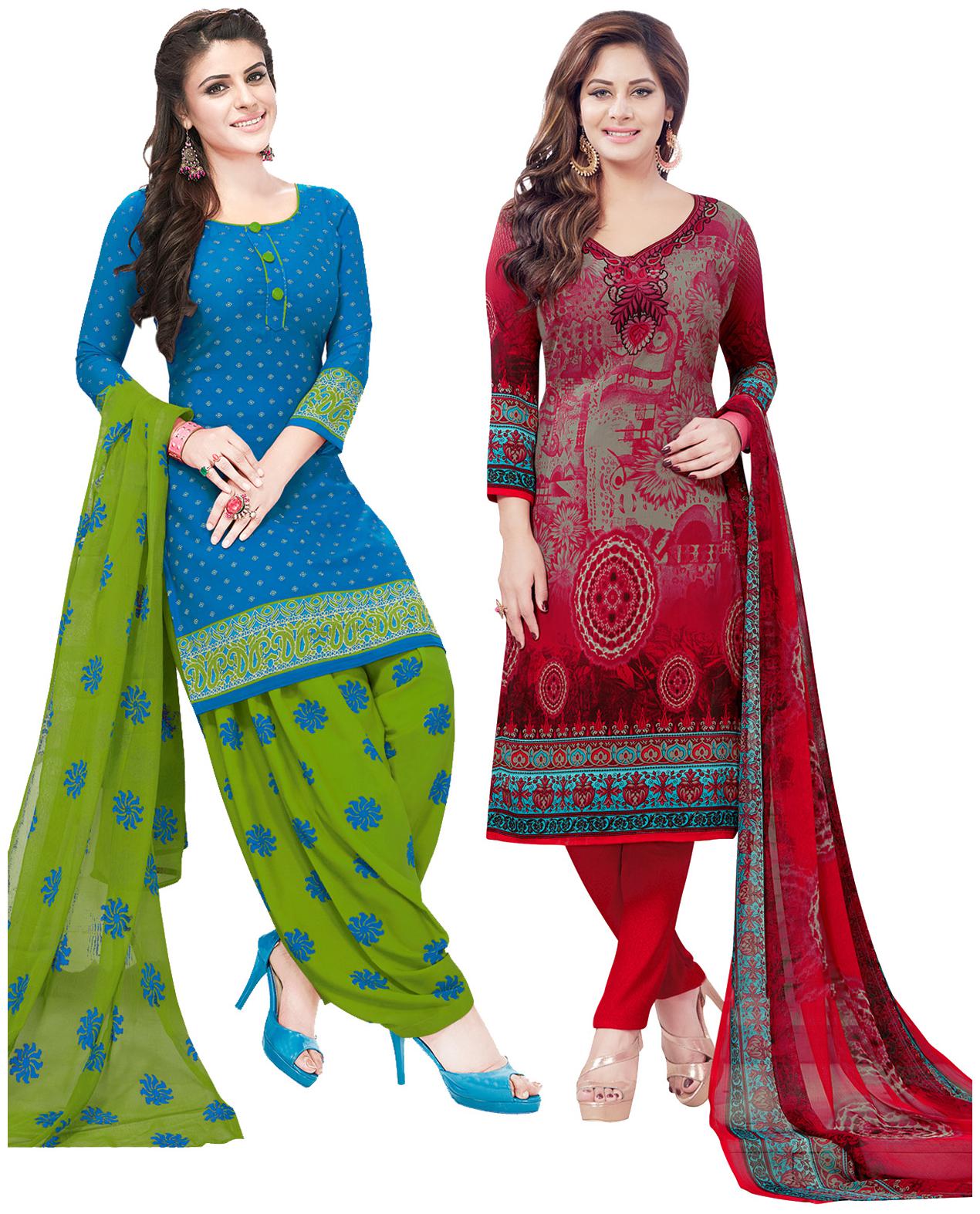 Salwar Studio Multi Unstitched Kurta with bottom dupatta With dupatta Dress Material
Salwar Studio Multi Unstitched Kurta with bottom dupatta With dupatta Dress Material
