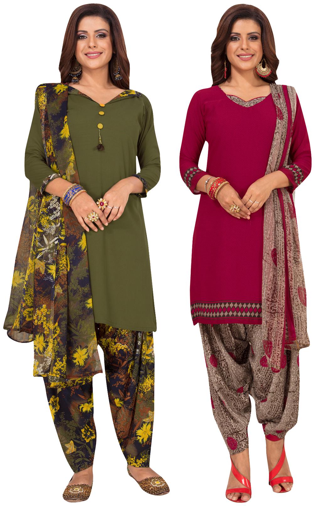 Salwar Studio Multi Unstitched Kurta with bottom dupatta With dupatta Dress Material
Salwar Studio Multi Unstitched Kurta with bottom dupatta With dupatta Dress Material