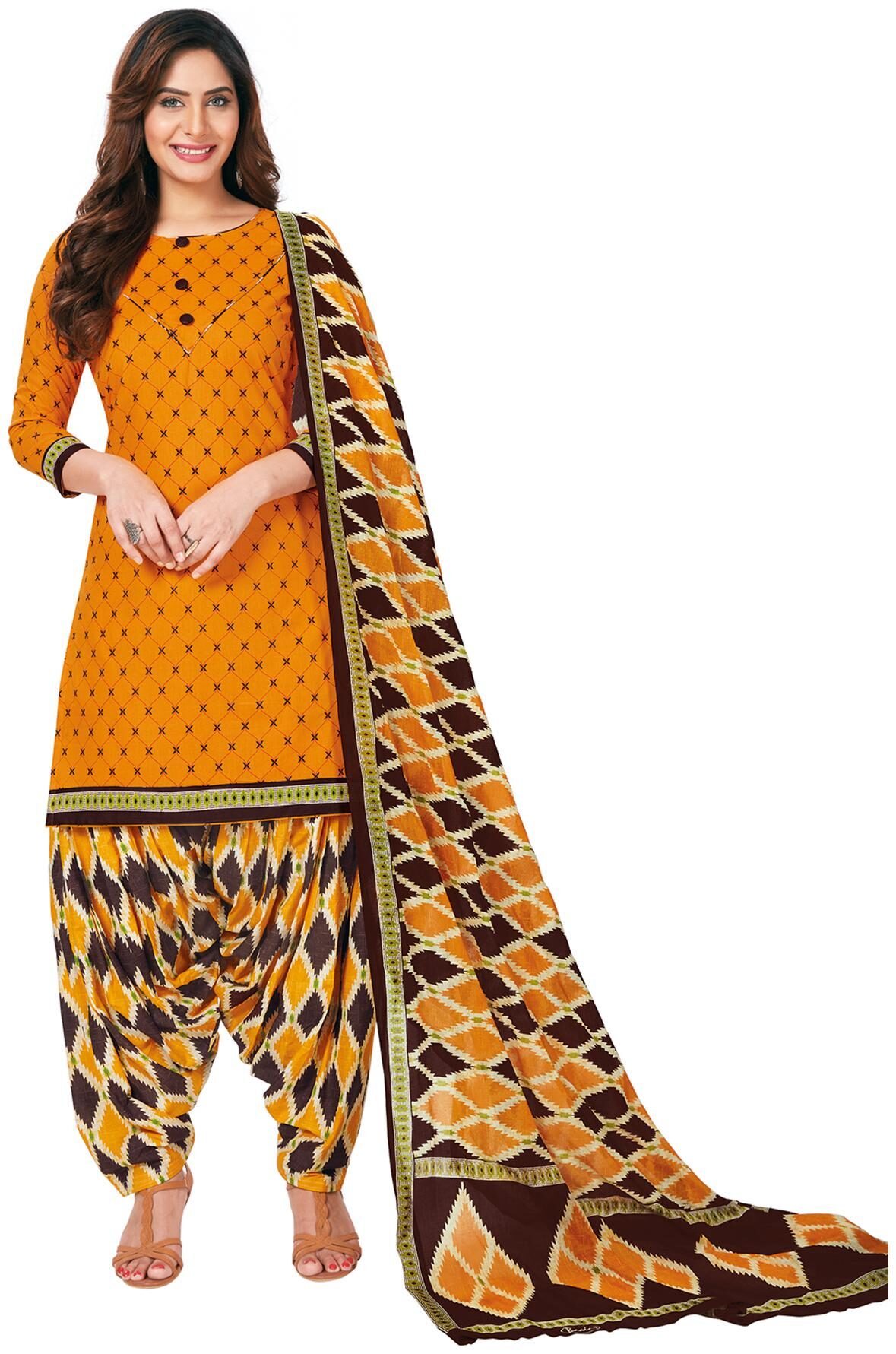 Salwar Studio Yellow Unstitched Kurta with bottom dupatta With dupatta Dress Material
Salwar Studio Yellow Unstitched Kurta with bottom dupatta With dupatta Dress Material