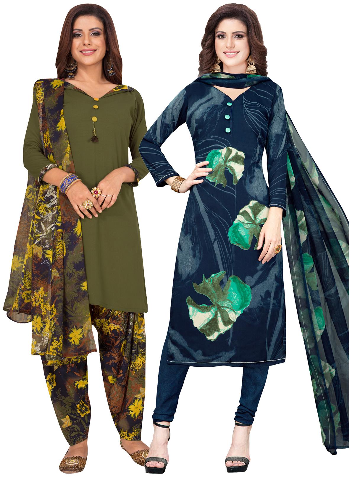 Salwar Studio Multi Unstitched Kurta with bottom dupatta With dupatta Dress Material
Salwar Studio Multi Unstitched Kurta with bottom dupatta With dupatta Dress Material