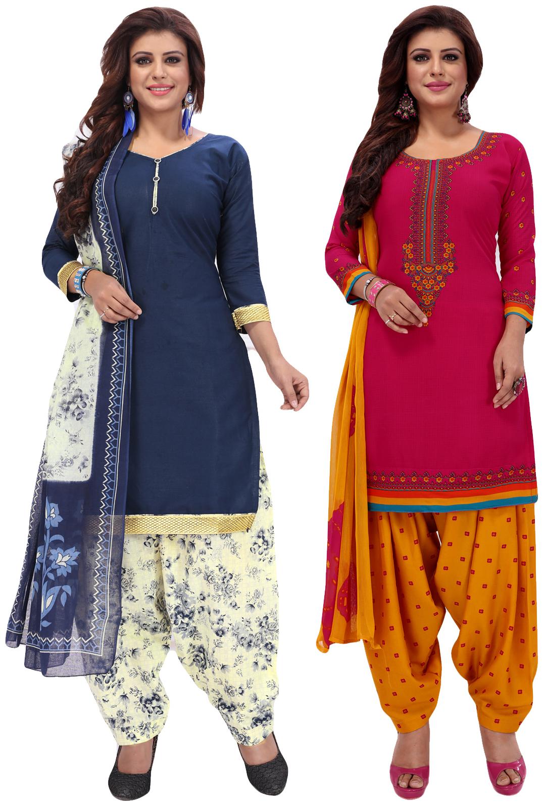 Salwar Studio Women Pack of 2 Synthetic Printed Unstitched Dress Material Combo-MONSOON-2578-2575
Salwar Studio Women Pack of 2 Synthetic Printed Unstitched Dress Material Combo-MONSOON-2578-2575