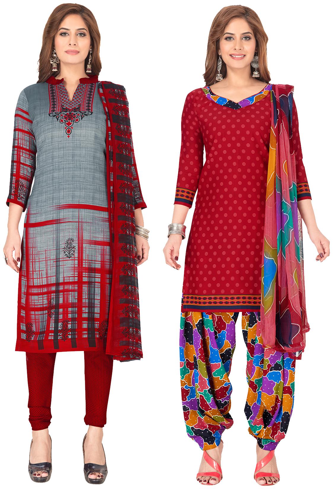 Salwar Studio Multi Unstitched Kurta with bottom dupatta With dupatta Dress Material
Salwar Studio Multi Unstitched Kurta with bottom dupatta With dupatta Dress Material