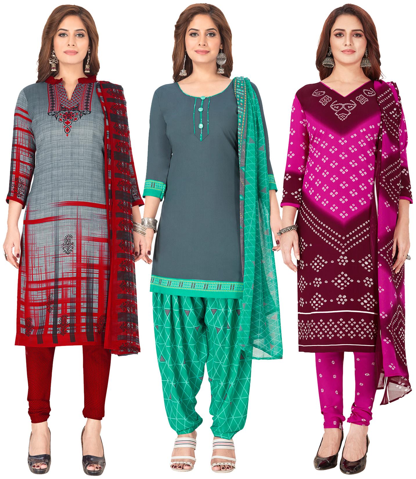 Salwar Studio Multi Unstitched Kurta with bottom dupatta With dupatta Dress Material
Salwar Studio Multi Unstitched Kurta with bottom dupatta With dupatta Dress Material
