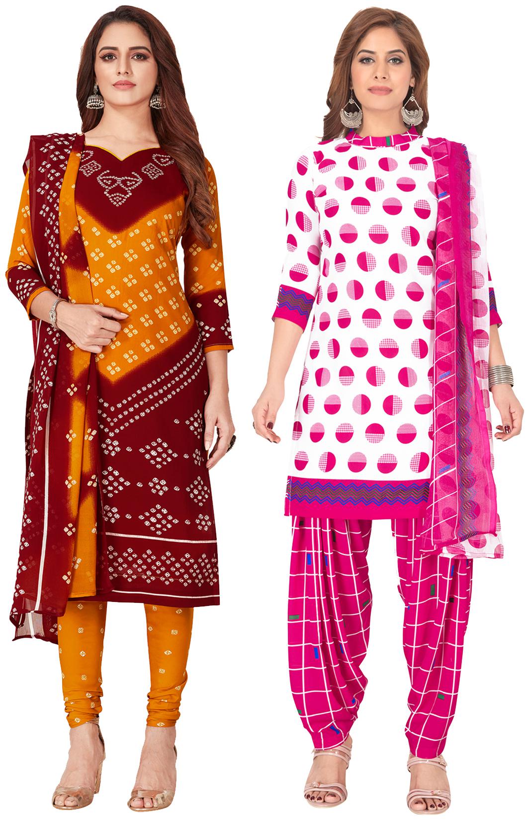 Salwar Studio Multi Unstitched Kurta with bottom dupatta With dupatta Dress Material
Salwar Studio Multi Unstitched Kurta with bottom dupatta With dupatta Dress Material