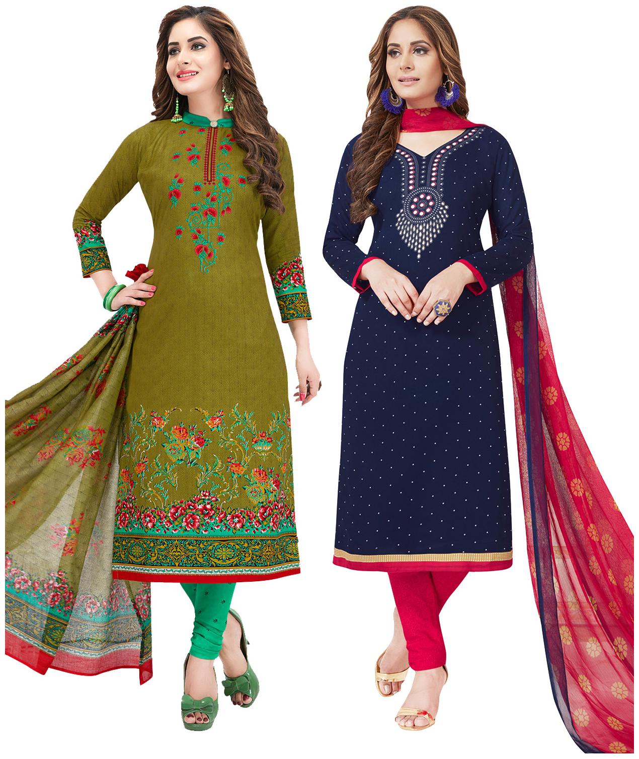 Salwar Studio Multi Unstitched Kurta with bottom dupatta With dupatta Dress Material
Salwar Studio Multi Unstitched Kurta with bottom dupatta With dupatta Dress Material