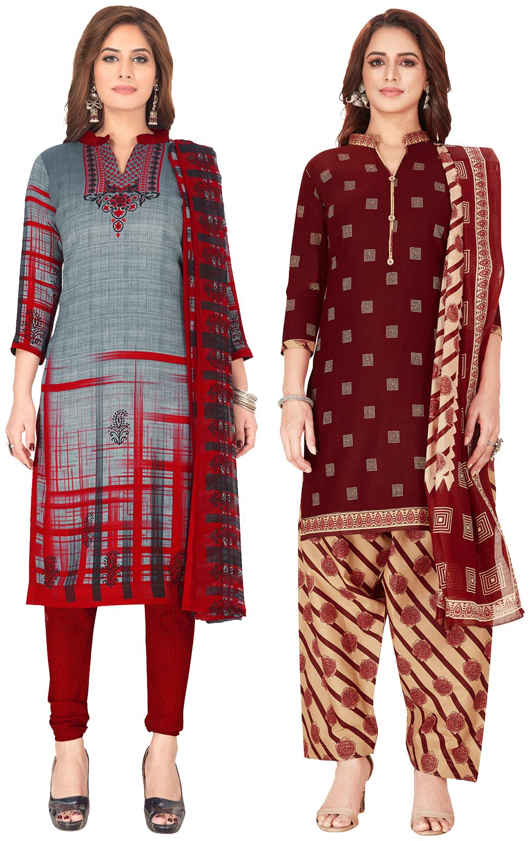 Salwar Studio Multi Unstitched Kurta with bottom dupatta With dupatta Dress Material
Salwar Studio Multi Unstitched Kurta with bottom dupatta With dupatta Dress Material