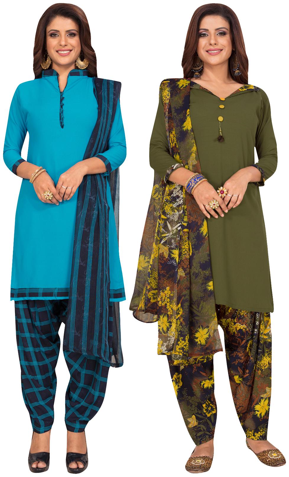 Salwar Studio Multi Unstitched Kurta with bottom dupatta With dupatta Dress Material
Salwar Studio Multi Unstitched Kurta with bottom dupatta With dupatta Dress Material