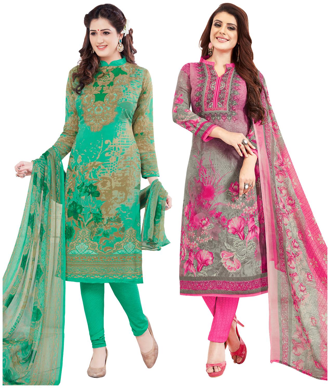 Salwar Studio Multi Unstitched Kurta with bottom dupatta With dupatta Dress Material
Salwar Studio Multi Unstitched Kurta with bottom dupatta With dupatta Dress Material