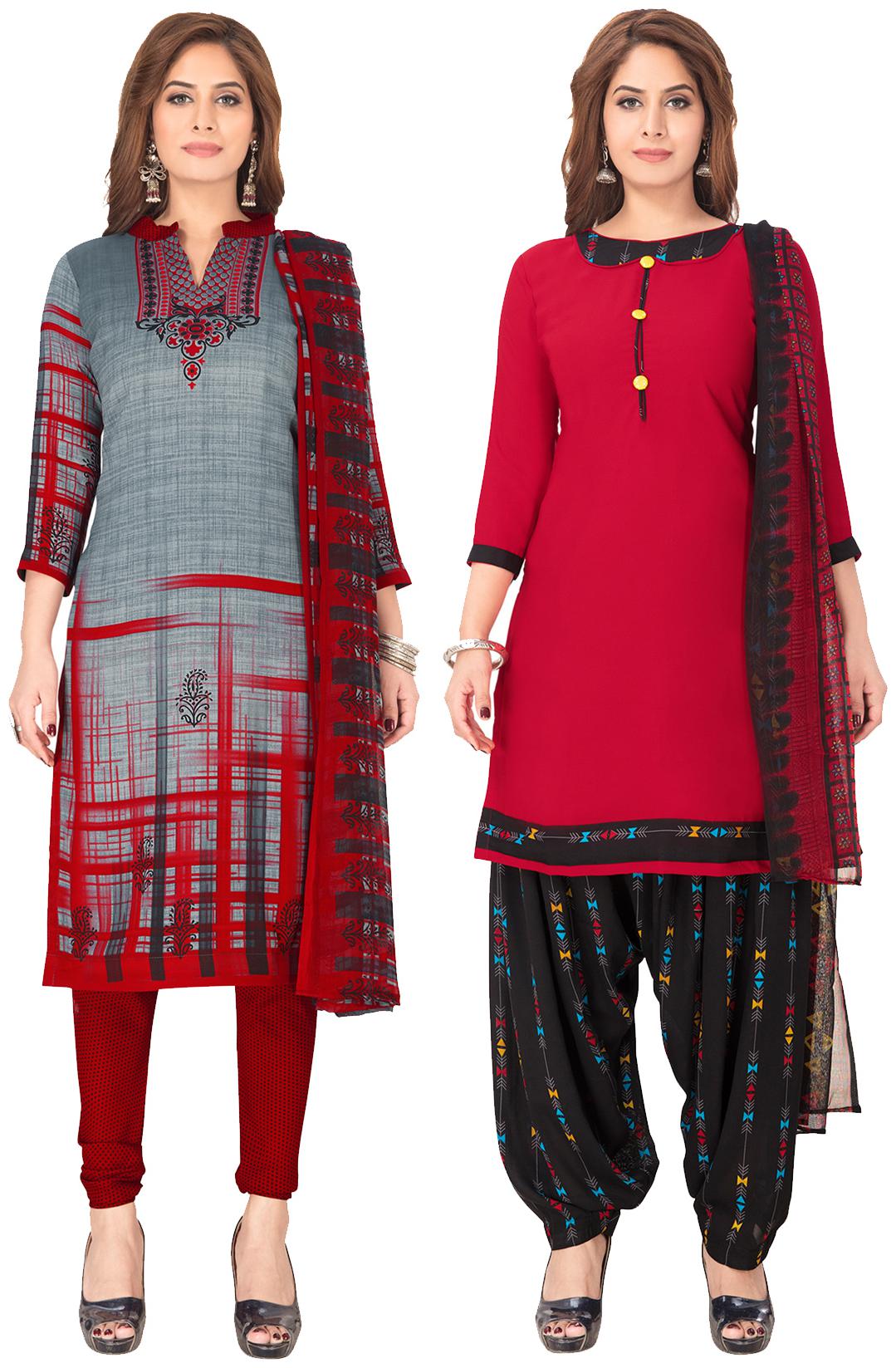 Salwar Studio Multi Unstitched Kurta with bottom dupatta With dupatta Dress Material
Salwar Studio Multi Unstitched Kurta with bottom dupatta With dupatta Dress Material