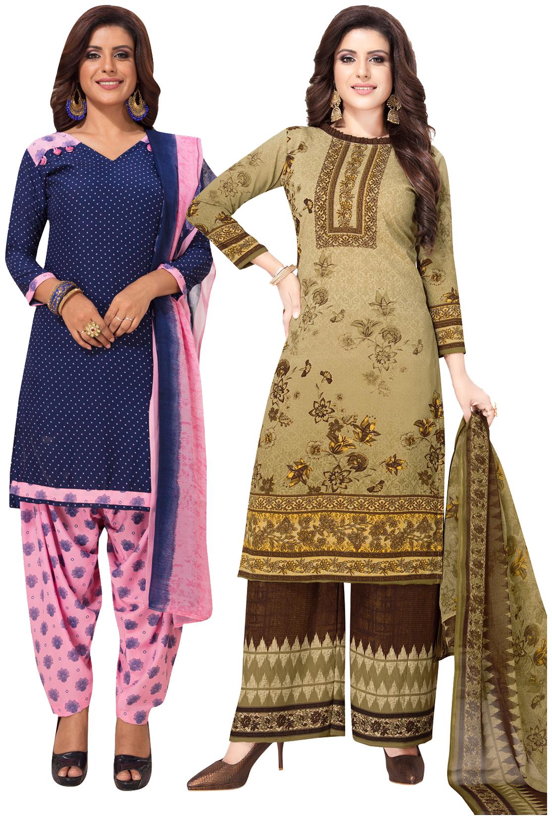Salwar Studio Multi Unstitched Kurta with bottom dupatta With dupatta Dress Material
Salwar Studio Multi Unstitched Kurta with bottom dupatta With dupatta Dress Material