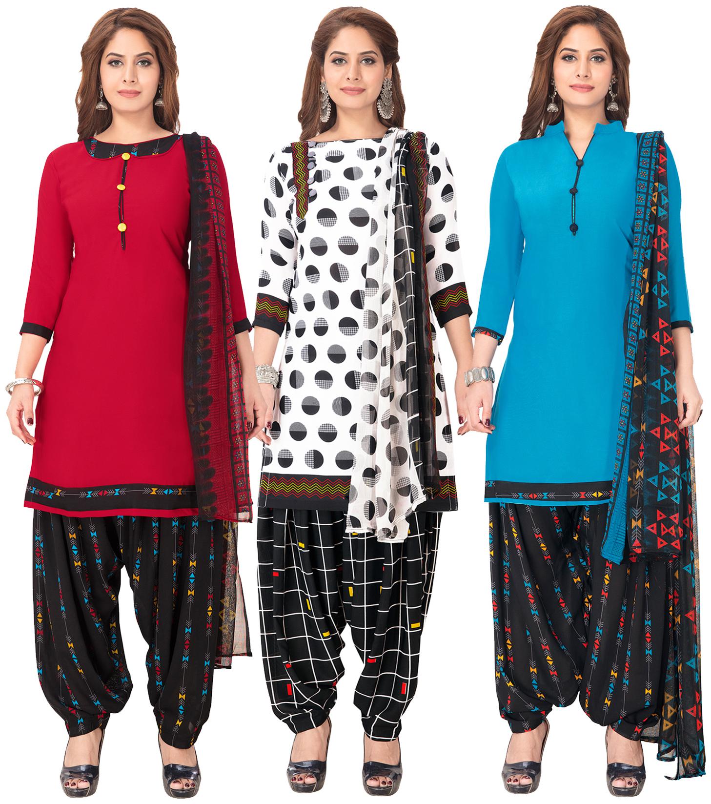 Salwar Studio Multi Unstitched Kurta with bottom dupatta With dupatta Dress Material
Salwar Studio Multi Unstitched Kurta with bottom dupatta With dupatta Dress Material