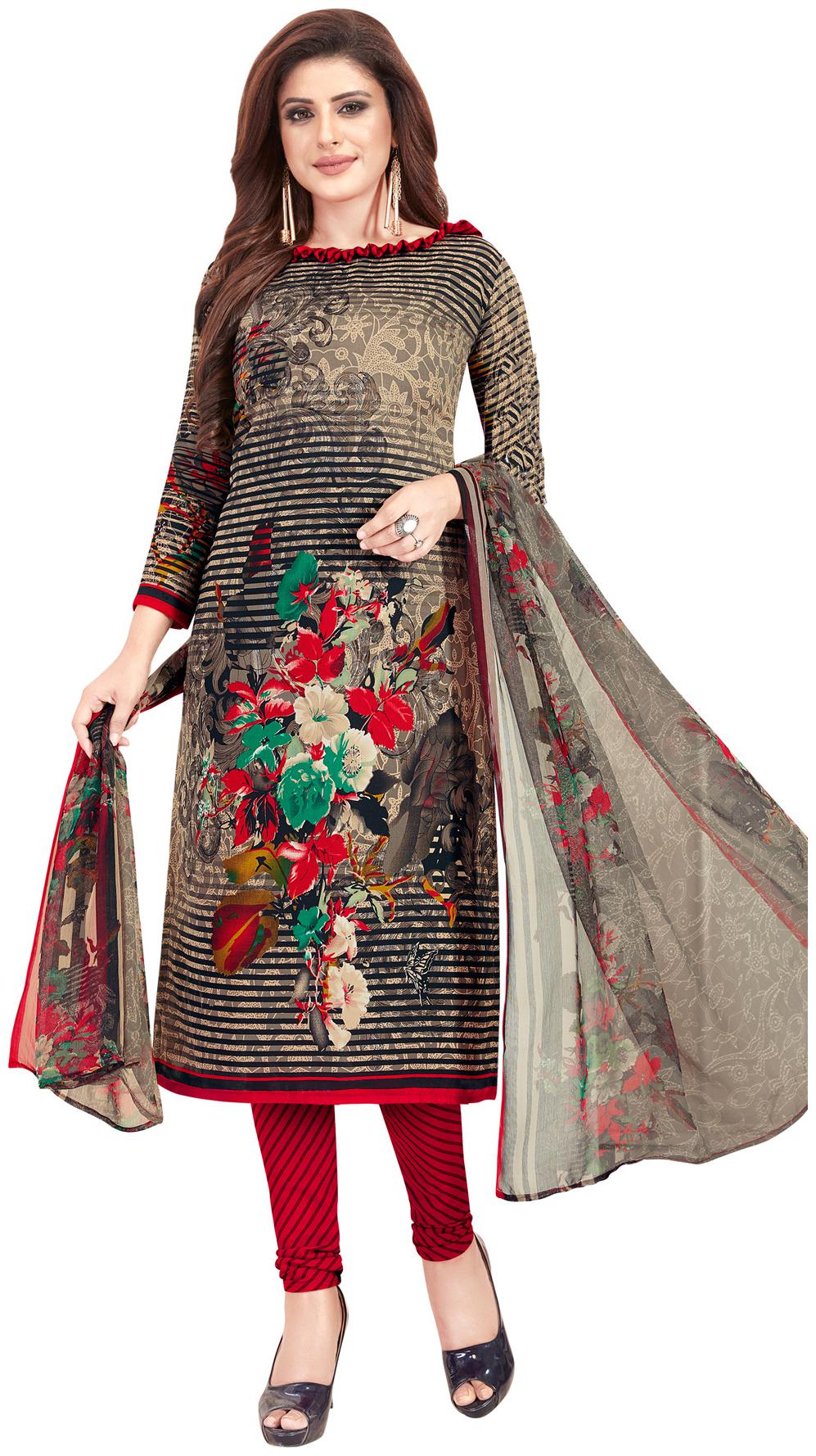 Salwar Studio Women s Beige Pink Synthetic Printed Unstitch Dress Material with Dupatta
Salwar Studio Women s Beige Pink Synthetic Printed Unstitch Dress Material with Dupatta