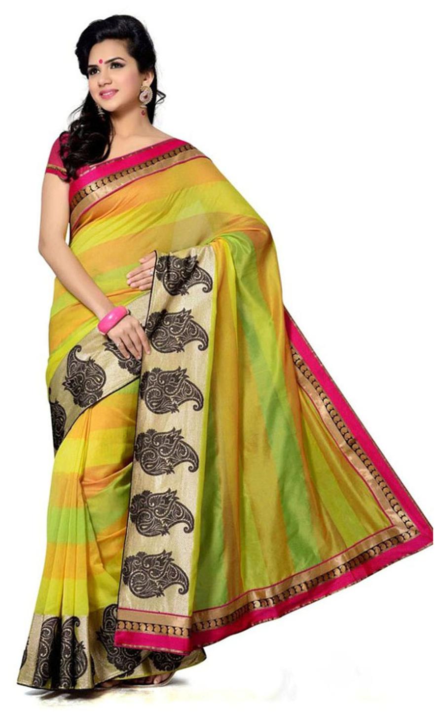 ShoppyStar Multi Silk Saree
ShoppyStar Multi Silk Saree