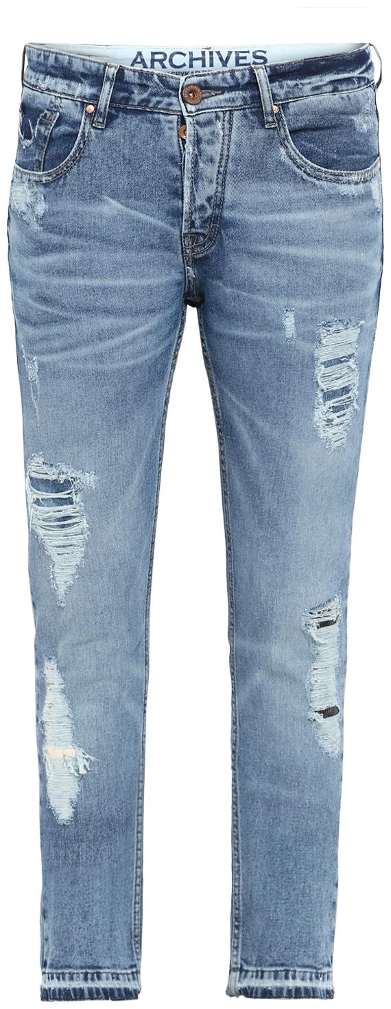 Spykar Men Blue Regular Fit Jeans