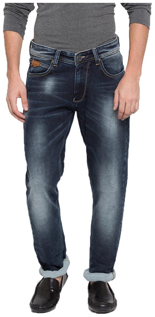 Spykar Men Blue Tapered Fit Jeans