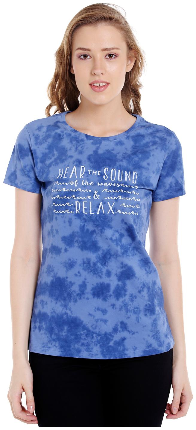Spykar Womens Cotton Blue Regular Fit Tshirts
Spykar Womens Cotton Blue Regular Fit Tshirts